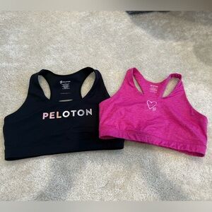 Lot of 2 Peloton Sports Bras size XL